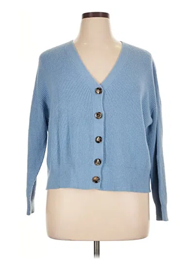 Pre-owned Apparis Cardigan Sweater In Blue
