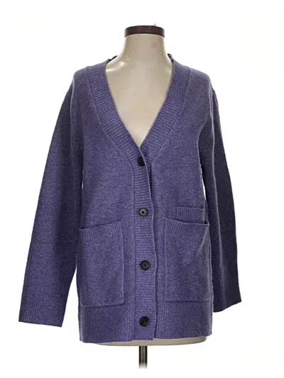 Pre-owned Apparis Cardigan Sweater In Purple