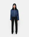 Apparis Carine Bomber Indigo & Noir