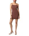 Apparis Carter Rib Minidress In Clay
