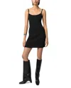 Apparis Carter Mini Dress In Noir