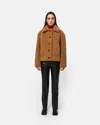 Apparis Charlie Short Reversible Faux Shearling Coat
