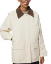 Apparis Clive Canvas Workwear Jacket In Neutral