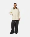 Apparis Clive Canvas Workwear Jacket In Brown