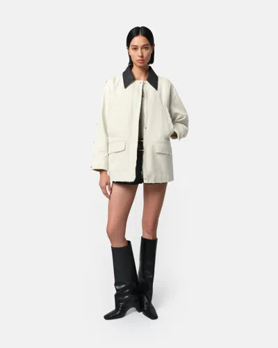 APPARIS CLIVE WORKWEAR JACKET ANTIQUE WHITE