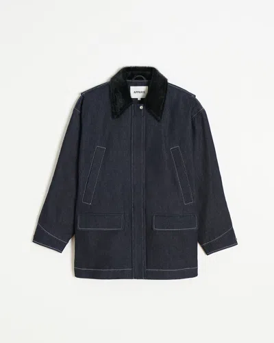Apparis Clive Denim Jacket In Indigo