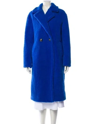 Pre-owned Apparis Coat In Blue