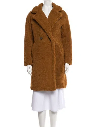 Pre-owned Apparis Coat In Brown