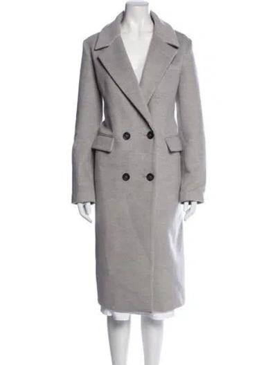 Pre-owned Apparis Coat In Grey