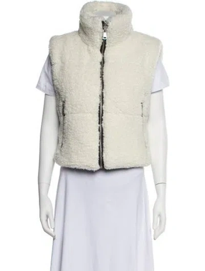 Pre-owned Apparis Coat In Neutral