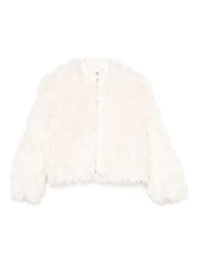 Apparis Coats In White