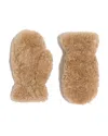 Apparis Coco Boucle Gloves In Neutral