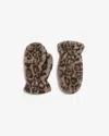 Apparis Coco Leopard Gloves In Light Leopard
