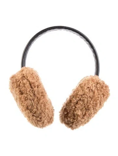 Pre-owned Apparis Cozy Terry Cloth Earmuffs In Neutral