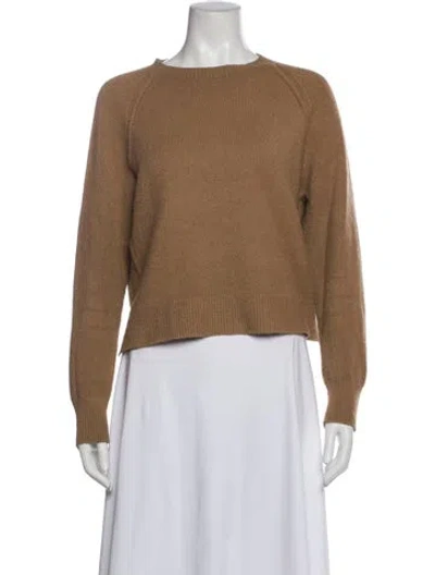 Pre-owned Apparis Crew Neck Sweater In Brown