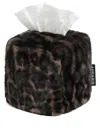 Apparis Davey Dark Leopard Tissue Box Cover Dark Leopard In Brown