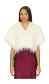 Apparis Devin Shrug In White