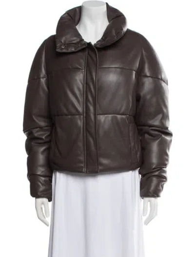Pre-owned Apparis Down Jacket In Brown