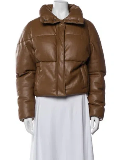 Pre-owned Apparis Down Jacket In Brown