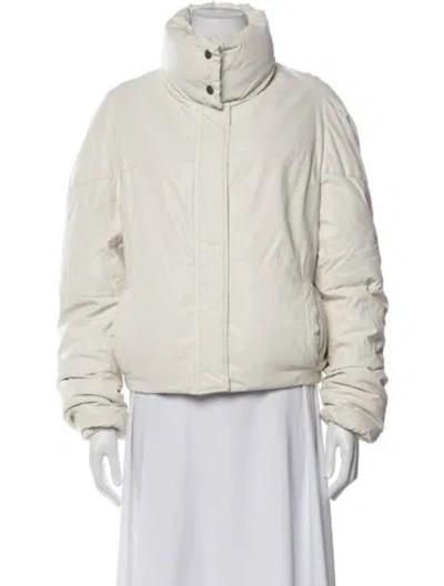 Pre-owned Apparis Down Jacket In Neutral