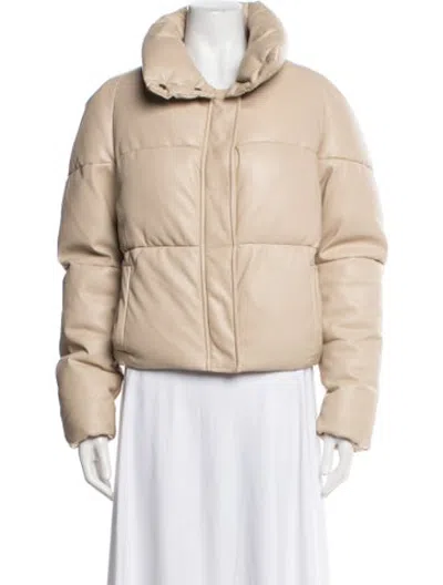 Pre-owned Apparis Down Jacket In Neutrals