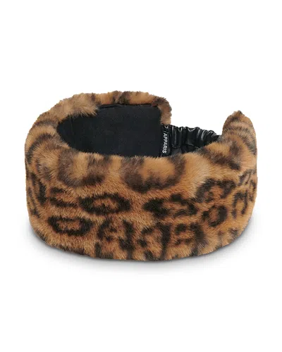 Apparis Eleni Leopard Print Headband