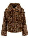 Apparis 'elis' Brown Jacket With Collar