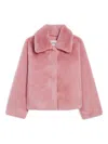Apparis Elis Collared Jacket In Pink