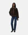 Apparis Elis Leopard Coat In Multi