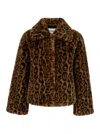 Apparis 'elis' Brown Jacket With Collar In Brown