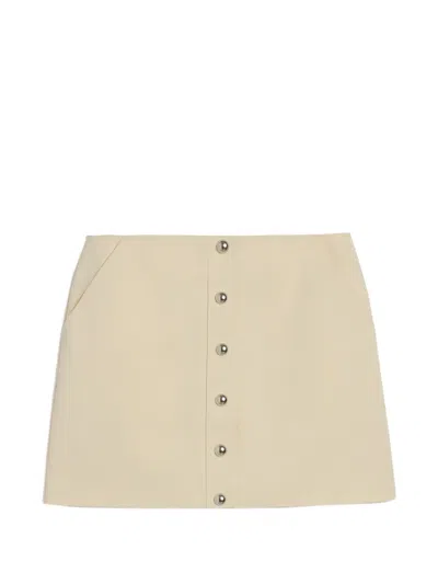 Apparis Ella Mini Skirt In Neutral
