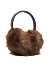 Apparis Faux-fur Earmuffs In Brown