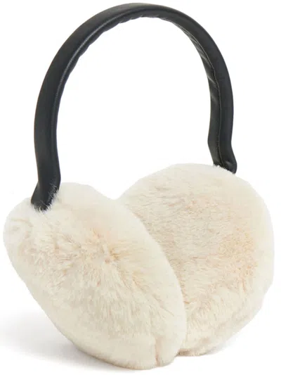 Apparis Esme Faux Fur Earmuffs In Latte