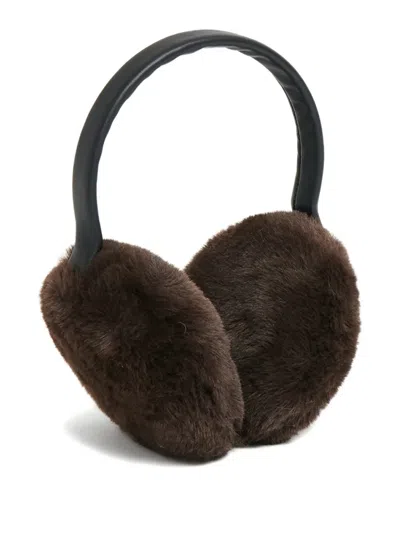 Apparis Esme Faux-fur Ear Muffs In Brown