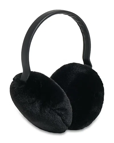 Apparis Esme Faux Fur Earmuffs In Green