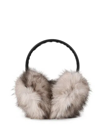 Apparis Esme Faux-fur Earmuffs In Grey