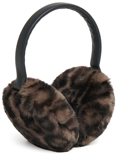 Apparis Esme Leopard Earmuffs In Brown