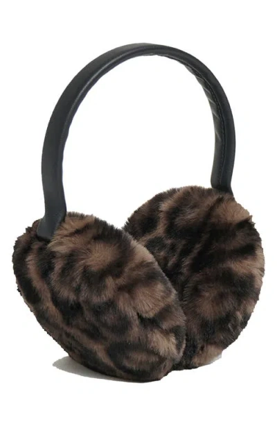 APPARIS APPARIS ESME LEOPARD FAUX FUR EARMUFFS