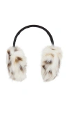 Apparis Esme Snow Leopard Earmuffs In Neutral