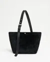 Apparis Esti Buckle Faux Hair Tote Bag