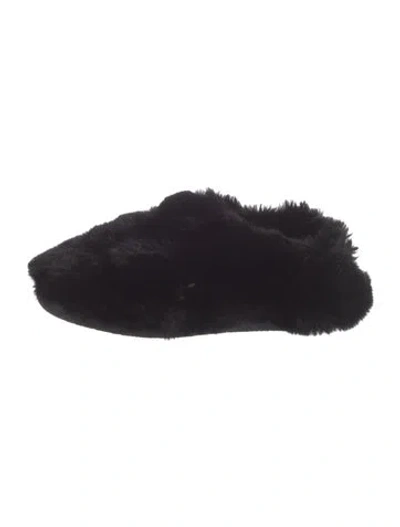 Pre-owned Apparis Faux Fur In Black