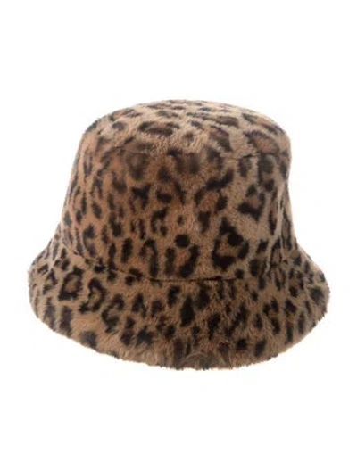 Pre-owned Apparis Faux Fur Bucket Hait In Multi