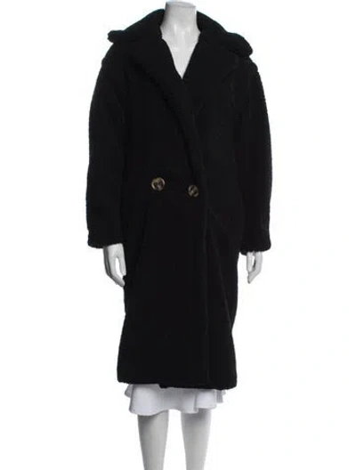Pre-owned Apparis Faux Fur Coat In Blue