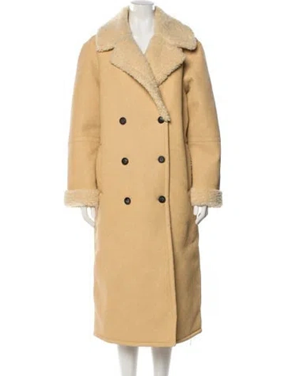 Pre-owned Apparis Faux Fur Coat W/ Tags In Green