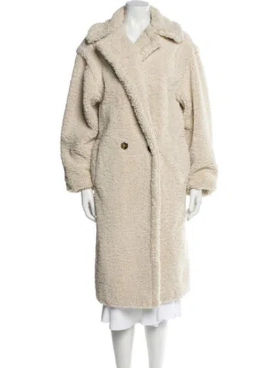 Pre-owned Apparis Faux Fur Faux Fur Coat In Brown