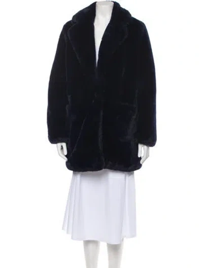 Pre-owned Apparis Faux Fur Jacket In Multi
