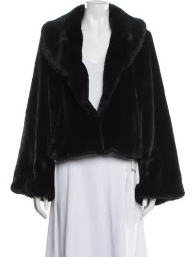 Pre-owned Apparis Faux Fur Jacket In Multi