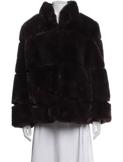 Pre-owned Apparis Faux Fur Jacket W/ Tags In Multicolor
