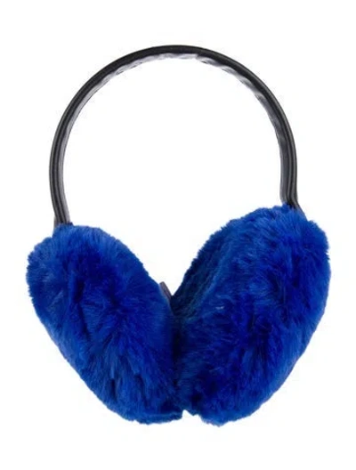 Pre-owned Apparis Faux Fur Round Earmuffs W/tags In Multi