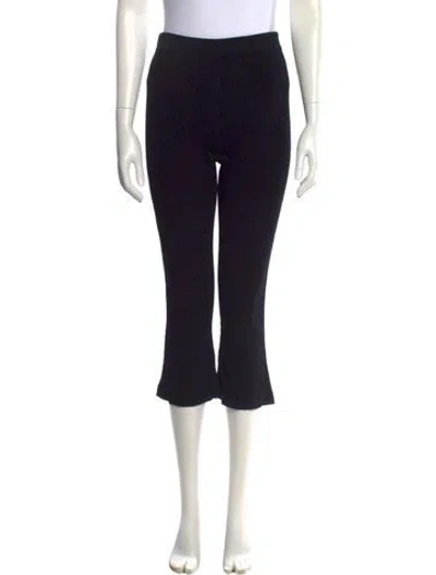 Pre-owned Apparis Flared Pants In Black